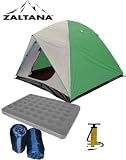 6P TENT,AIR MATTRESS(Q),AIR PUMP,2PCS SLEEPING BAG CPMBO