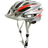 Louis Garneau Robota II Helmet Grey/Red, M