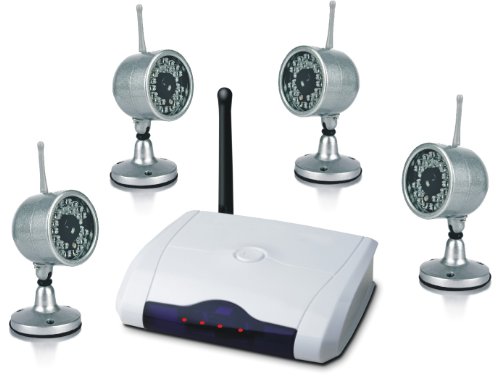 LYD 4-Channel Wireless Cameras ,USB Wireless Receiver,USB DVR LYD W802AH4