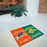 Oregon Ducks House Divided Rug Mat