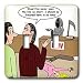 Rich Diesslins Funny General - Editorial Cartoons - Death Works at the Dept of Motor Vehicles - Light Switch Covers - double toggle switch