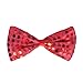 SeasonsTrading Red Sequin Bow Tie ~ Fun Costume Party Accessory (STC12060)