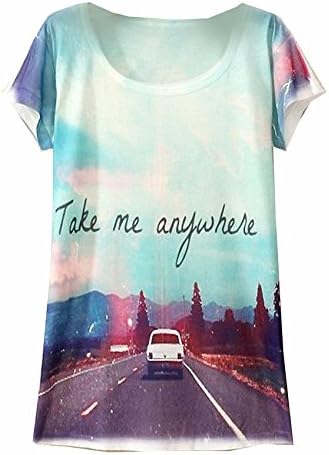 Jenny Trinh 2014 Vintage Spring Summer Digital Printing Funny Women's Short Sleeve T-shirt
