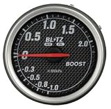 Blitz (19481) MD Series Boost Gauges - Blue