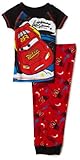 Disney Cars Tight Fitting PJ Set, 2 Piece, Black, 18 Months