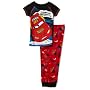 Disney Cars Tight Fitting PJ Set, 2 Piece, Black