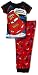 Disney Cars Tight Fitting PJ Set, 2 Piece, Black