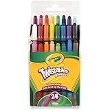 Crayola Mini Twistables Crayons, Pack of 24