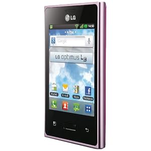 LG - Optimus L3 - Smartphone - GSM/EDGE/UMTS - Bluetooth - Android 2.3 - Mémoire interne 1 Go - Wifi - GPS - Rose
