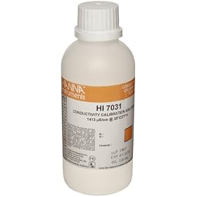 Hanna Instruments HI 7031M Conductivity Solution, 1413 uS/cm, 0.23L
