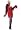 Fashion Flapper Red Costume - Adult Costume - Medium