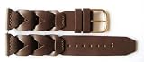 Timex 20mm Brown Western Style Braided Leather Band