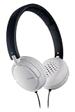 Philips - SHL5003 - Casque à arceau pliable - Coussinets doux - Noir / blanc
