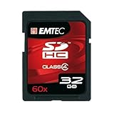 EMTEC 32 GB SDHC Class 4 Flash Memory Card EKMSD32GB60XHC
