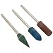 3 Rubber Point Abrasives Jewelers Polishing Tools 3/32"
