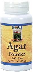 NOW Foods Agar Powder,  Pure,  2 Ounce Bottle (Pack of 4)