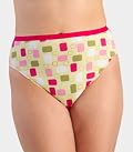 Fruit of the Loom 3pk Fit for Me Cotton Stretch Assorted Hi-Cut