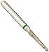 Crosstech Multi-Use Diamond Burs 856/012C (1.2mm head size, 8.0mm head length), Friction Grip Shank, Coarse, Round End Taper (Pack of 5)