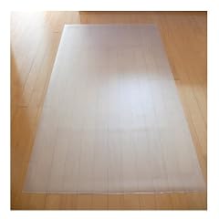 【安心の日本製】 床を保護するフロアシート クリア 1畳 [180×91cm、厚さ1.5mm] (A712) チェアマット チェア マット