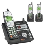 AT&T E5813B - 5.8 GHZ Three Handset Answering System