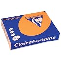 Clairefontaine Trophee Colours Paper 80gsm Ream-wrapped A4 Orange -  Ref 1878 (500 Sheets)