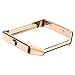 For Fitbit Blaze, TOOPOOT Stainless Steel Replace Metal Frame For Fitbit Blaze Smart Watch (Rose gold)