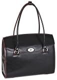 McKlein Geneva Leather Ladies Briefcase w/ Sleeve