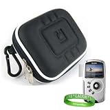 Kodak PlaySport HD Waterproof Pocket Video Camera, Mini Camcorder Accessories Kit: EVA Smooth Black Protective Hard Kodak Camera Case + Universal Kodak Screen Protector + Live * Laugh * Love VG Wrist Band!!!