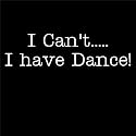 Dance I Can't Hooded Sweatshirt Adult Small