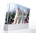 Flower Kitty Cats - Official Hanadeka Club Animal Decorative Protector Skin Decal Sticker for Nintendo Wii