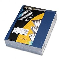 Fellowes Linen Presentation Covers, Letter, Navy, 200 pack (52098)