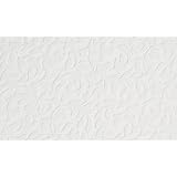 Imperial VP131610 Textured Scroll Paintable Wallpaper by Imperial