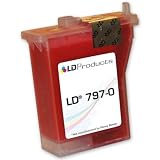 Pitney Bowes 797-0 Fluorescent Red 797-0 Compatible Inkjet Cartridge for the K700 by LD Products