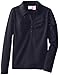KHQ Big Girls' Long Sleeve Shirring Polo