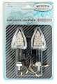 Motorbike Motorcycle LED Carbon Effect indicator Lights