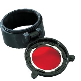 Streamlight 75115 Flip Lens fits Stinger, PolyStinger, Stinger XT, Stinger LED, Stinger DS LED, and TL-3, Red