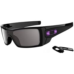 Oakley Batwolf Men's Lifestyle Casual Wear Sunglasses - Polished Black/Warm Grey