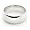 14K White Gold Wedding Bands 7mm comfort-fit, 6.25