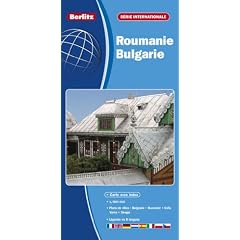 Roumanie, Bulgarie - Carte Routi�re et Touristique