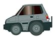 チョロQ zero Z-04d Honda シティ (銀)