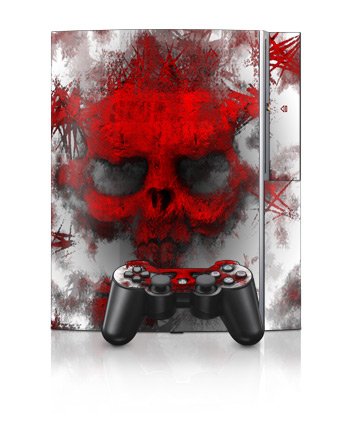 War Light Design Protector Skin Decal Sticker for PS3 Playstation 3 Body Console