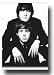 John Lennon Paul McCartney Poster - BW Flyer Beatles