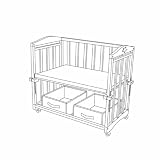 Produkt-Bild: roba 8943 RS1 - Stubenbett 4 in 1 Rock Star Baby