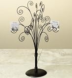 Brown Rust Table Top Card/Jewelry Tree by Tripar