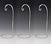 BANBERRY DESIGNS Gold Christmas Ornament Stands - Set of 4 - Large 11-inch Ornament Holders - Gold Christmas Display Stands