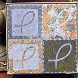 Fish Natural Slate Christian Coasters - Set of 4 - Perfect Gift!