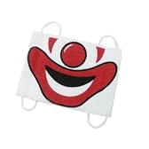 ピエロ柄プリントマスク