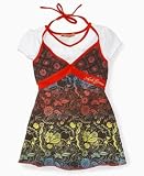 Apple Bottoms - Apple Bottoms Girls Printed Layered Halter Top