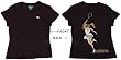 ADIDAS 'Tennis Player' black women's t-shirt