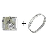 April Jewelry Italian Charm Bracelet Gift Center